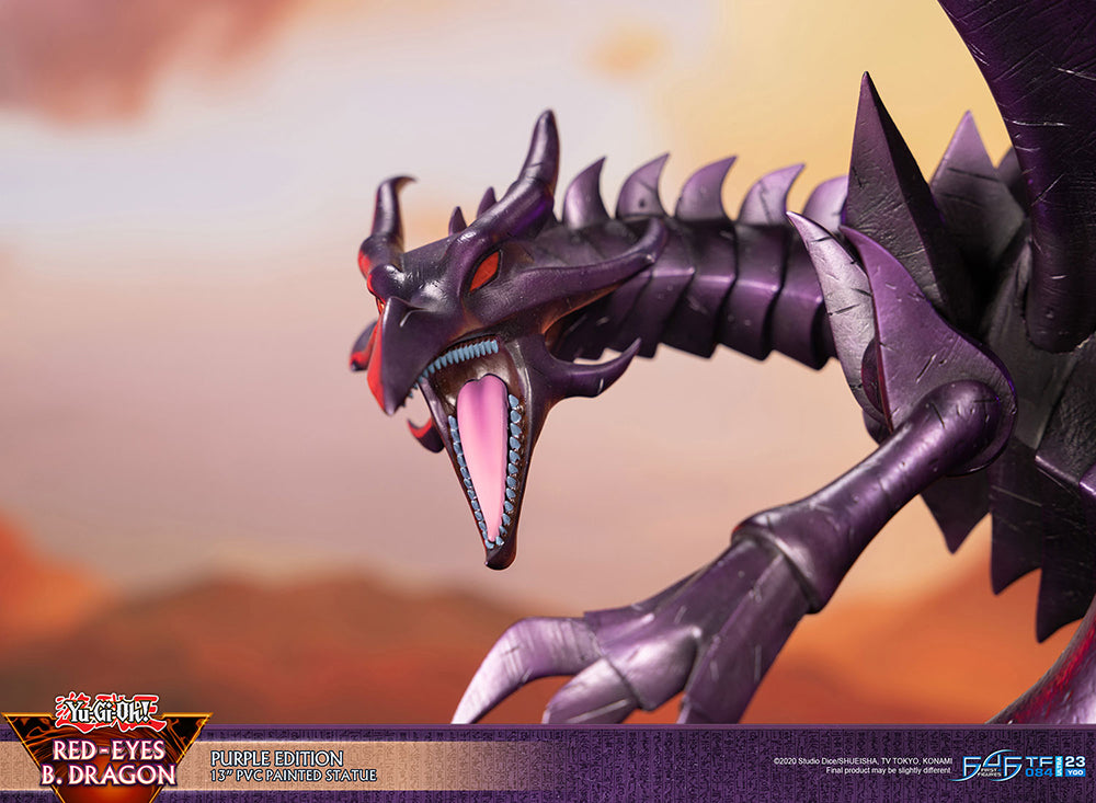 Yu-Gi-Oh! Red Eyes Black Dragon [Purple Edition] F4F Figure