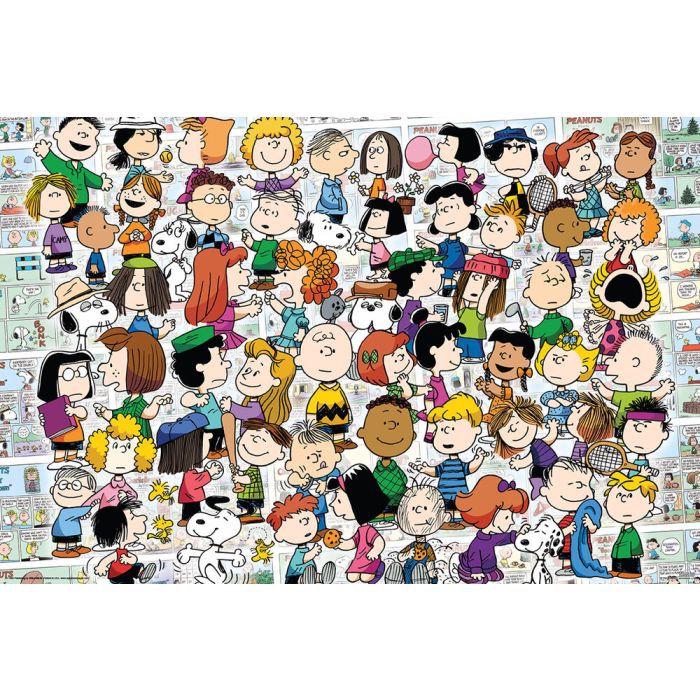 Peanuts - Collage Poster