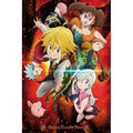 Seven Deadly Sins Characters Poster