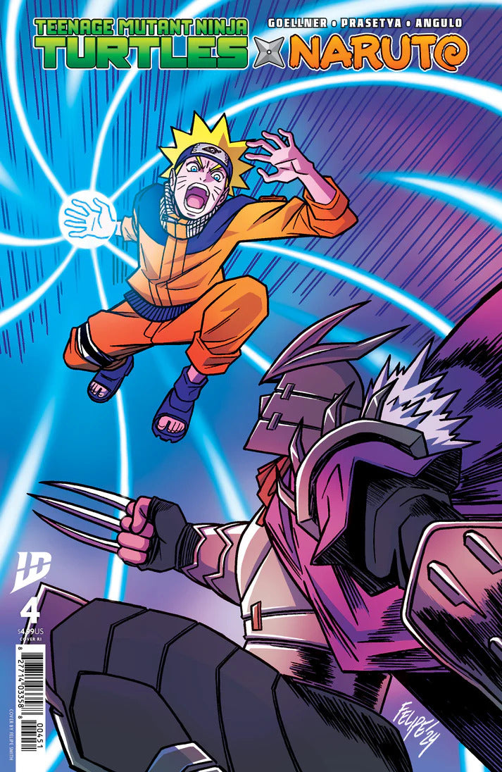 Teenage Mutant Ninja Turtles x Naruto #4 Comic