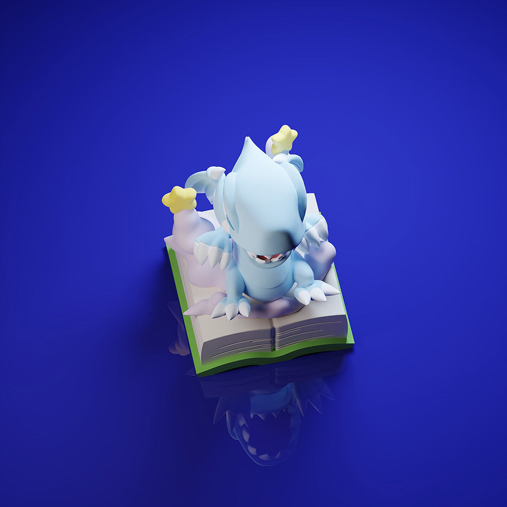Yu-Gi-Oh! Blue-Eyes Dragon Toon PVC Keycap
