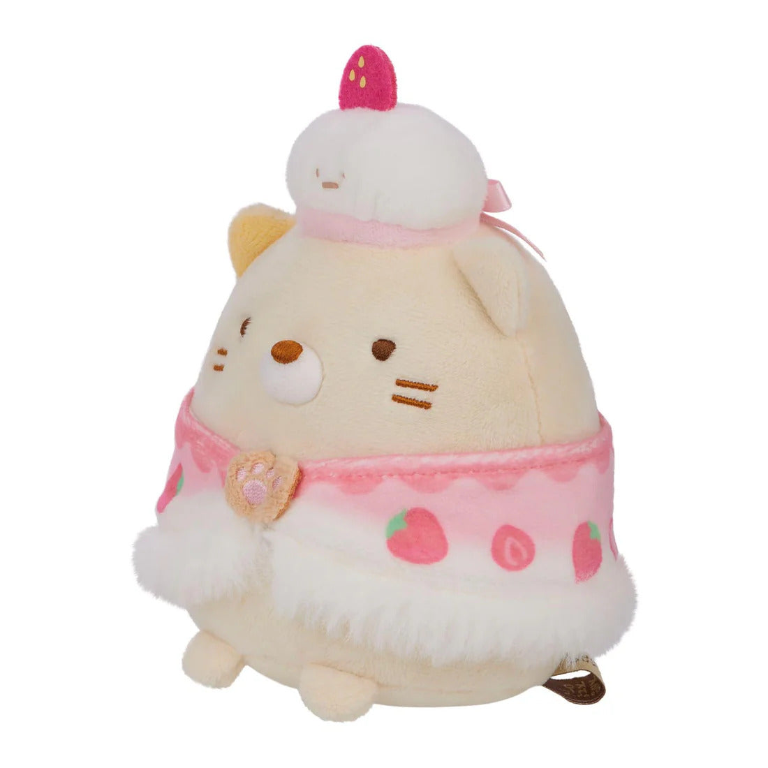San-X Sumikko Gurashi Neko Sweet Calico Small 5" Plush