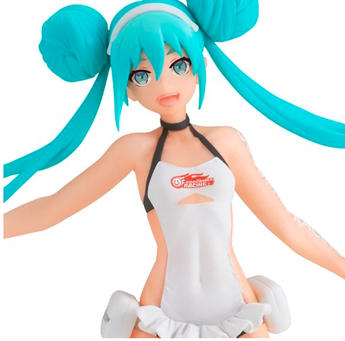 Vocaloid Hatsune Miku Racing Miku 2022 Tropical Maid Version Statue