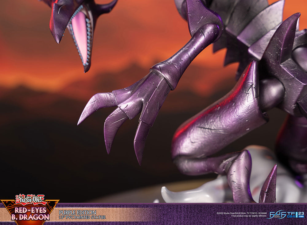 Yu-Gi-Oh! Red Eyes Black Dragon [Purple Edition] F4F Figure