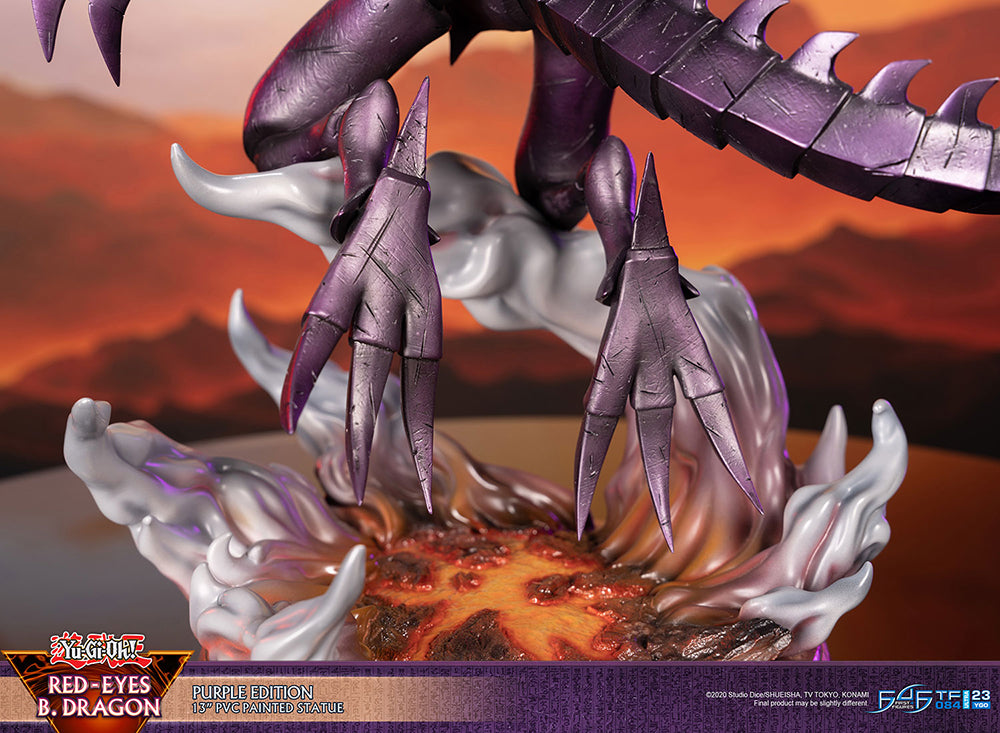 Yu-Gi-Oh! Red Eyes Black Dragon [Purple Edition] F4F Figure