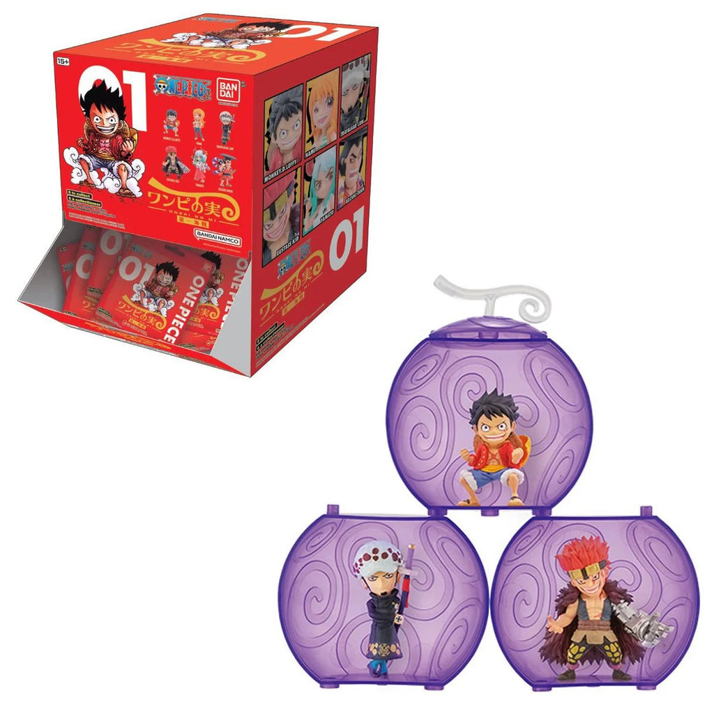 One Piece Onepi no Mi Series 1 Blind Mini-Figure [1 of 24, 6 Variants]