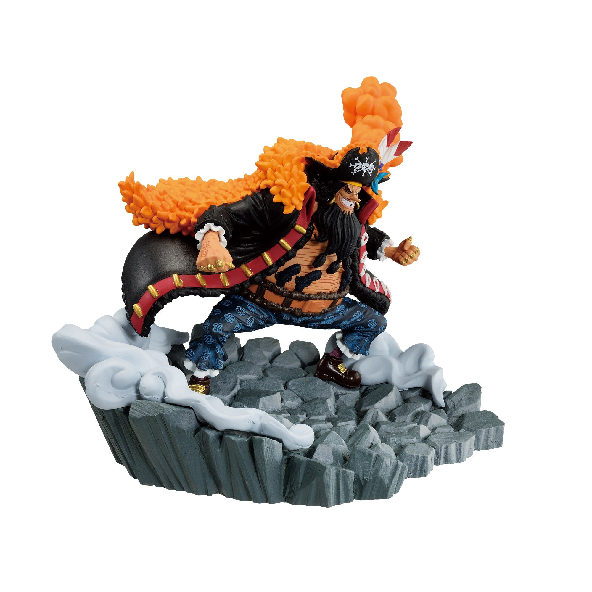 One Piece Marshall D. Teach Senkozekkei Statue