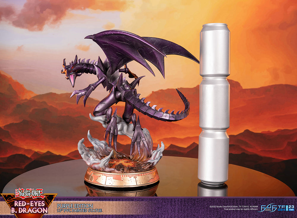 Yu-Gi-Oh! Red Eyes Black Dragon [Purple Edition] F4F Figure