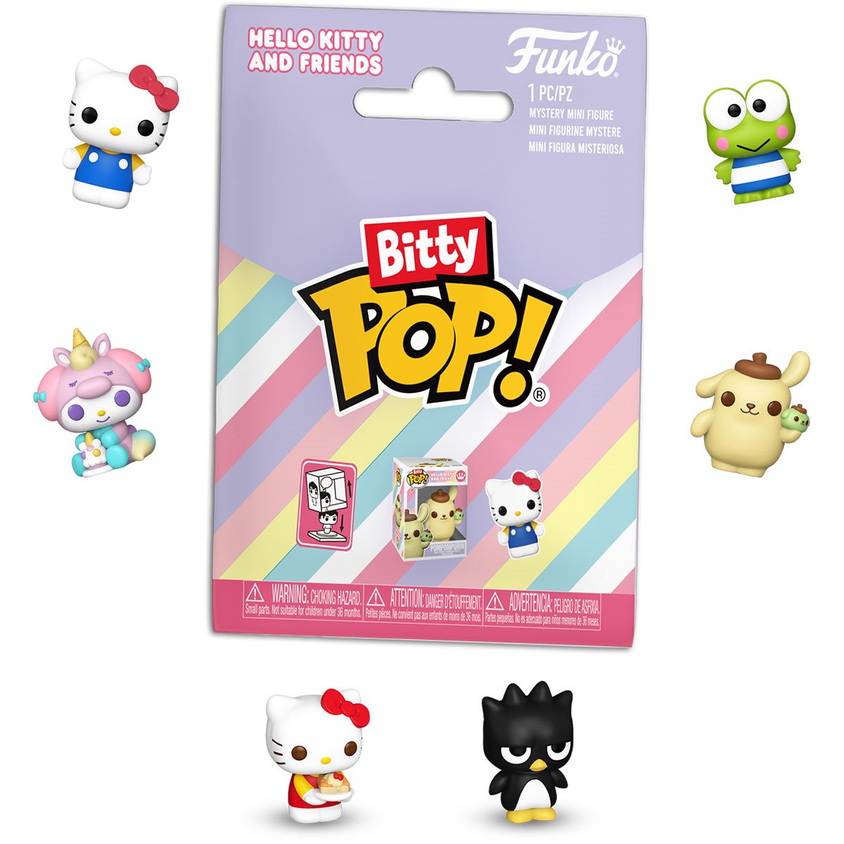 Sanrio Funko Bitty Pop! Mini-Figure Singles Blind Bag [1 of 32, 12 Variants]