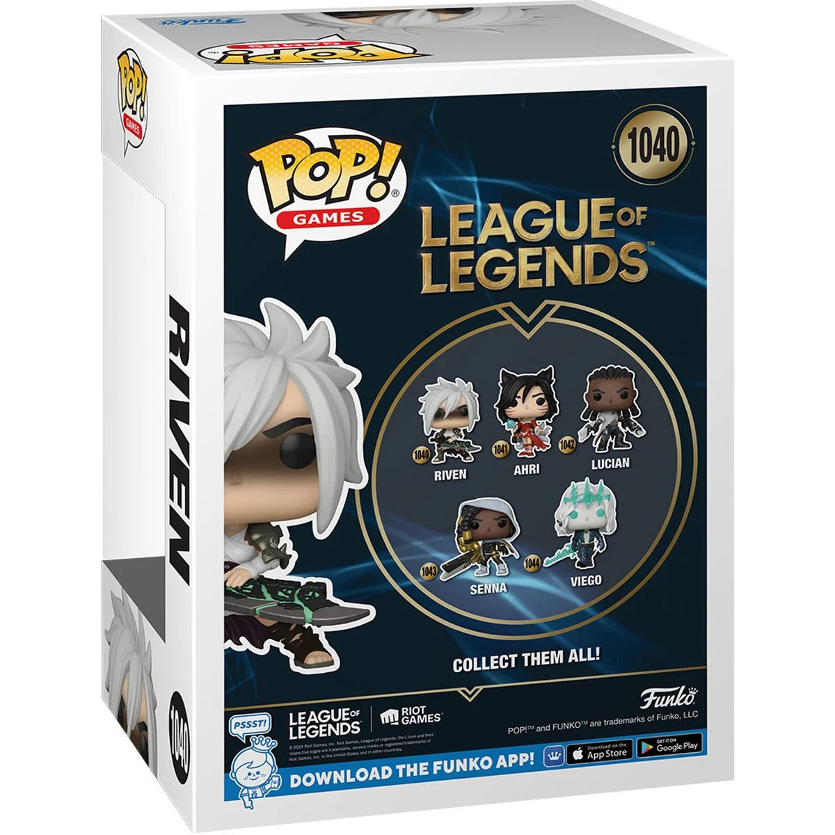 League of Legends Riven with Broken Blade Funko Pop! #1040 Vinyl Figure