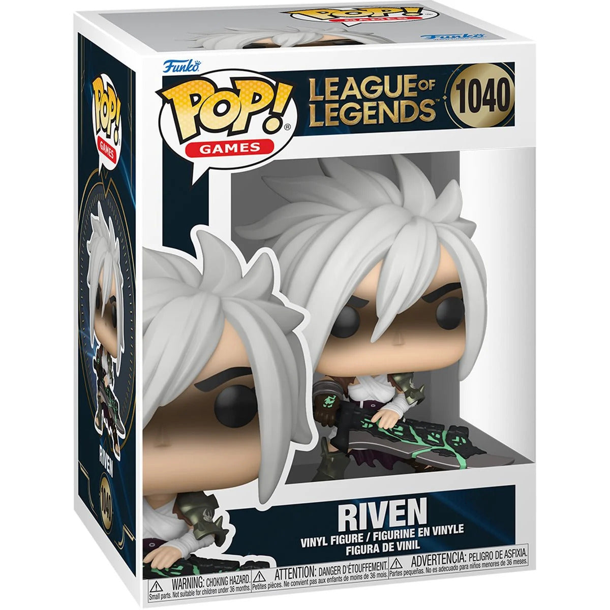 League of Legends Riven with Broken Blade Funko Pop! #1040 Vinyl Figure