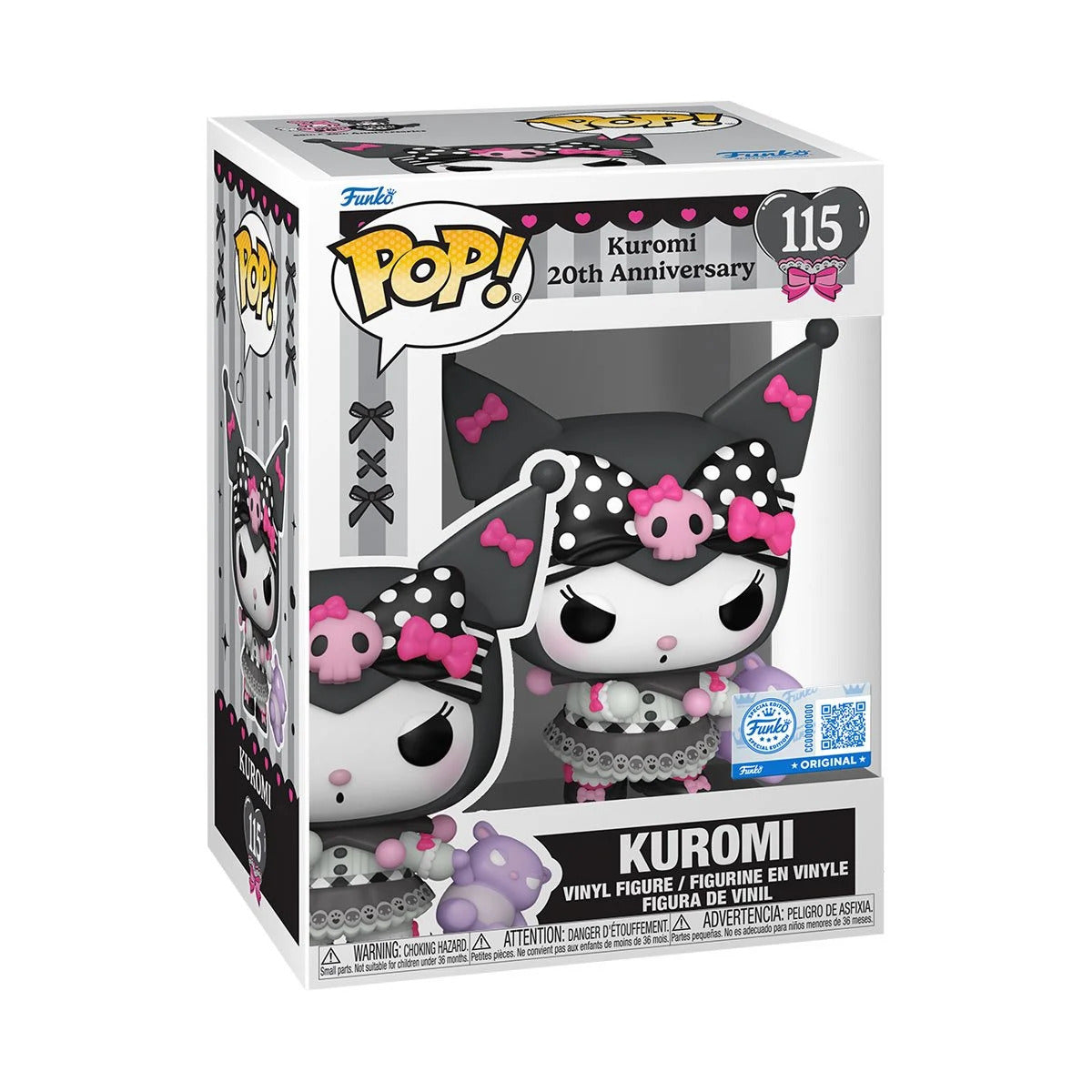 Sanrio Kuromi [20th Anniversary] Funko Pop! #115 [Specialty Series] Vinyl Figure