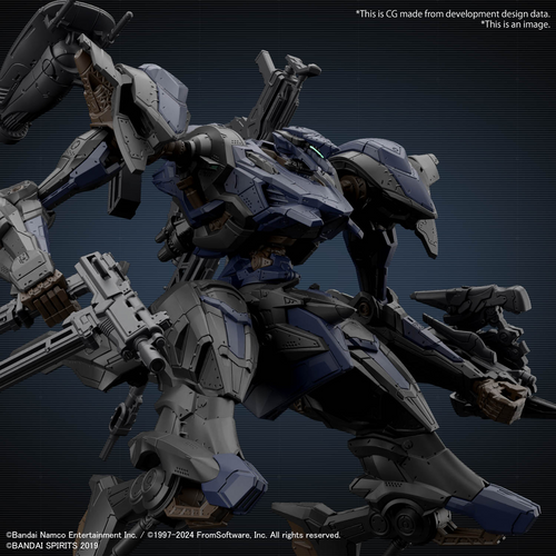 Armored Core VI Fires of Rubicon 30 Minute Missions Schneider Nachtreiher/40E Steel Haze Model Kit